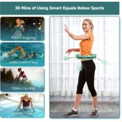 Resim 24 Bölümlü Akıllı Fitness Halkası, Boş Toplar ve Ayarlanabilir Direnç ile - Yeşil Ağırlıklı Egzersiz Halkası, Tüm Vücut Egzersizi, Ev Spor Salonu, Seyahat Dostu Fitness Ekipmanı, Spor Salonu Aksesuarları, Çok Yönlü Egzersiz Aracı, Şık Egzersiz Ekipmanı, Dayanıklı Yapı, Çok Fonksiyonlu Fitness Ekipmanı, Aktif Yaşam 