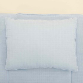 Resim Alt Açma Matı ve Yastık - Bebe Mavisi Müslin 