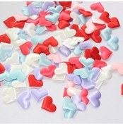 Resim 100 Adet / Paket 3.5 Cm Düğün Malzemeleri Aşk El Atmak Çiçek Düğün Odası Dekorasyon Simülasyon Sahte Yaprakları Renk Karıştırma 