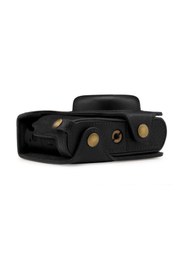 Resim MegaGear Panasonic Lumix DC-ZS200 Hakiki Deri Kamera Çantası 