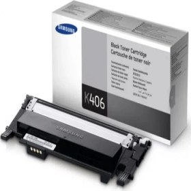 Resim Samsung CLT-K406S Sıyah Toner 1.500 Sayfa CLP-365/CLX-3305/C410/C460 (SU120A) 