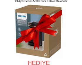 Resim Philips Baristina BAR300/03 Yarı Otomatik Espresso Makinesi+Philips Türk Kahve Makinesi Hediye 