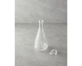 Resim Şeffaf 1150 ml Geniş Kapasiteli Kaliteli Cam Karaf, Şık ve Dayanıklı Tasarım 