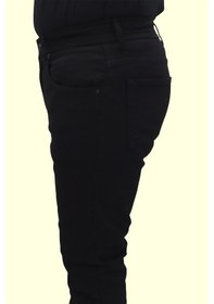 Resim Denim Cartel Dmctekstil Erkek Siyah 1005 Yüksek Bel Dar Kesim Boru Paça Jean Pantolon 