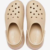 Resim Crocs Classic Mega Crush Clog Kadın Bej Terlik 
