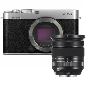 Resim Fujifilm X-e4 Gümüş + Xf16-80mm Kit XE41680K 