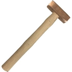 Resim 1.5 kg Bakır Çekiç kıvılcım çıkarmaz 