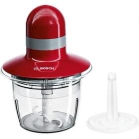Resim Bosch Mmr 08R2 Chopper Kırmızı Doğrayıcı Plastik Hazneli Ergonomik Tasarım ve Dayanıklı Yapı 