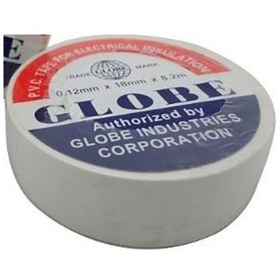 Resim Globe Elektrik Bandı Beyaz 1 Adet 