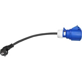 Resim Skyeyyt Ev Şarj Cihazı Dişi Fiş 3 Pim Adaptörü Su Geçirmez Bağlantı Wallmount Socket 32A 1faz 7kw Taşınabilir Şarj Cihazı Ab Fiş (Yurt Dışından) 