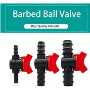 Resim Willowhaven 2 Adet G1/2 İnç Erkek Dişli Damlama Sulama Ve Akvaryum İçin Hortum Bağlantılı Küresel Vana 