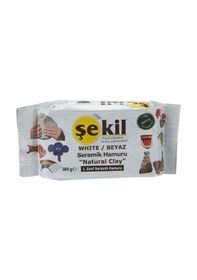 Resim Şekil Seramik Kil Hamuru 500 Gr Beyaz 