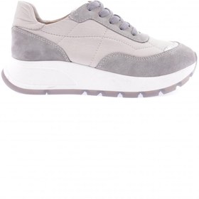 Resim Dgn Kadın Kalın Taban Sneakers Ayakkabı Gri 5712678 