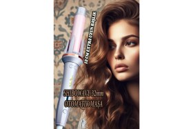 Resim Shibowavy 32 mm Kalın Su Dalgası Otomatik Saç Maşası Seramik Malzeme ile 3 Isı Kademesi 