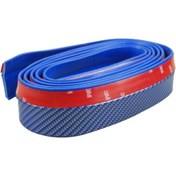 Resim Mavi 2,5 Metre Araba Oto Ön Tampon Koruyucu Kauçuk Pratik Tampon Şerit Bant Döşeme Kiti 5024 