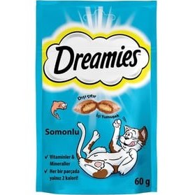Resim Dreamies Somonlu Kedi Ödülü 60 Gr 