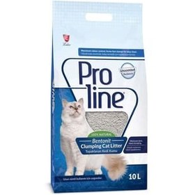 Resim Proline Kokusuz Topaklanan Bentonit Kedi Kumu 10LT 
