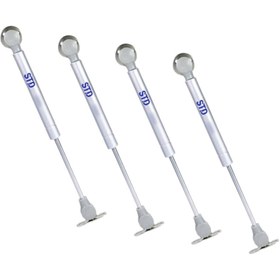 Resim Std 4 Adet Kısa 60n Dolap Amortisörü Gazlı Piston Kapak Hidroliği 23 Cm 