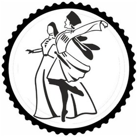 Resim Kafkas Dansçılar 3.model Tasarım Sticker 20 X 20 Cm 