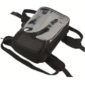 Resim Challenger Büyük Ekran Motosiklet Tank Çantası Polyester Kulaklık Bağlantılı Ayrılabilir Siyah Siyah 