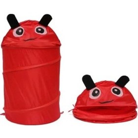 Resim Periboia Katlanabilir Sevimli Oyuncak Ve Çamaşır Sepeti 