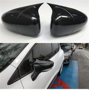 Resim Renault Captur Yarasa Ayna Kapağı Batman Piano Black Parlak Siyah 