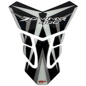 Resim Gp Kompozit Bajaj Dominar 400 2017-2020 Uyumlu Tank Pad Siyah-Gri (522061532) 
