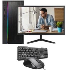 Resim Ramtech WorkForce WF347 i3-4130 16 GB 500 GB HDD+128 GB SSD 21.5" Masaüstü Bilgisayar 