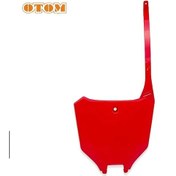 Resim Motion003 Honda Crf250r Crf300r Crf450r Crf450rx Kırmızı Ön Numara Plakası Çamurluk Paneli 