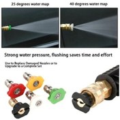 Resim Yulong 10 Adet/takım Araba Yıkama Memesi 1/4 "hızlı Bağlantı 