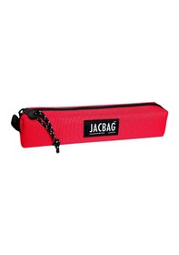 Resim Jacbag Prizma Jac Tek Bölmeli Mercan Pembe Kız Çocuk Kalemlik Çok Renkli 