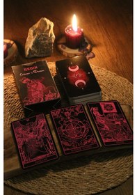 Resim Colmans Pembe Cadı Tarot Destesi - 78 Kart 