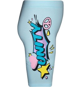 Resim Lovetti Soft Turkuaz Kız Çocuk Unıty Baskılı Bisiklet Şort 7953T020 Turkuaz 