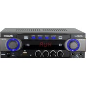 Resim HD-510 100 Watt Stereo Iş Yeri ve Ev Anfisi 12 VOLT/220 Watt 