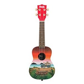 Resim Kala Ukadelic Soprano Ukulele (Surfari) 