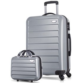 Resim My Valice Ruby Abs 2'Li Valiz Seti (Makyaj + Orta Boy) 