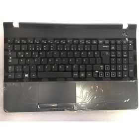 Resim Samsung NP300 Klavyeli Siyah Üst kasa (C) Cover 