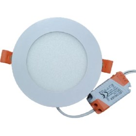 Resim Karluna 12W Sıva Altı Yuvarlak LED Panel Beyaz 