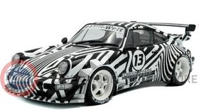 Resim 1:18 Solido 2022 Porsche RWB Bodykit #13 'The Zebra' Camouflage 