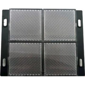 Resim 100x100mm Reflektör / Mesafe Sensörleri Uyumlu - Siyah 