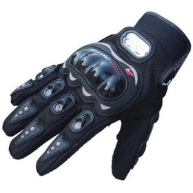 Resim Biker Tam Parmak Korumalı Ve Nefes Alabilen Telefon Uyumlu Motosiklet & Bisiklet Eldiveni Pro 