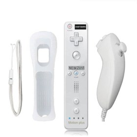 Resim STARX Wii 2 In 1 Remote + Nunchuk Controller Motion Plus 