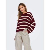 Resim Jdy Jdyjusty L/S Stripe Pullover Kadın Kazak 15264902 (15264902) 