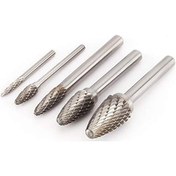 Resim Karbür Metal Ahşap İşleme Ahşap Oyma Taşlama Kafası Çift Yuva Tungsten Çelik Ftype Kavisli Yuvarlak Kafa Döner Sıkıcı Kesici Fx1625m06 