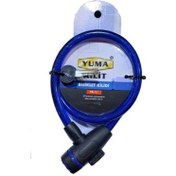Resim TimeStart Yuma YM-751 80 12 Mm Bisiklet Kilidi 