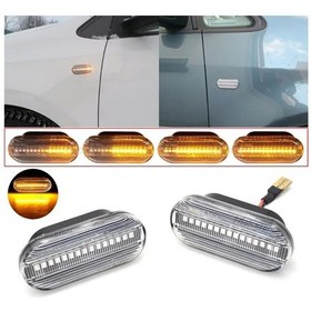Resim Vw Bora Golf 3 ,4 Passat 3bg Polo Sb6 Çamurluk Sinyali Kayar Led 