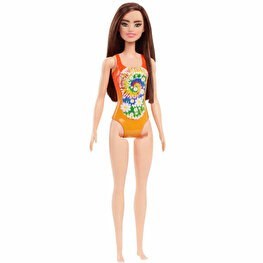 Resim Barbie Plajda Bebekleri HPV21 
