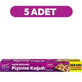 Resim Parex 5 Adet Hazır Kesilmiş Pişirme Kağıdı 