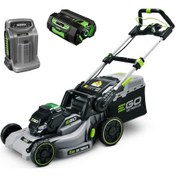 Resim Ego LM1903E SP Kit Akülü Şanzımanlı Çim Biçme Makinesi + 5 Ah Batarya Hızlı Şarj 