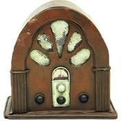 Resim Radyo Kumbara Vintage El Yapımı Dekoratif Hediyelik İhtiyaç AVM